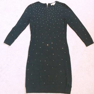 MICHAEL KORS Sweater Dress Black in XS